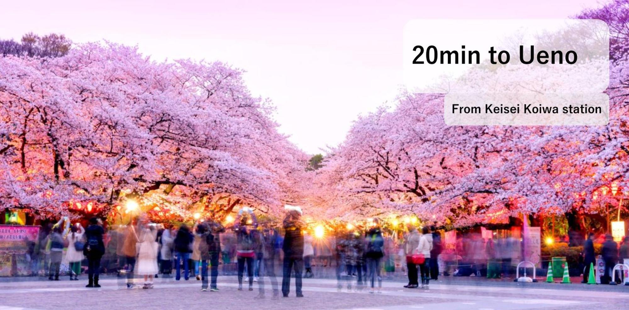 Asahistay -Koiwa, Free Parking O, Whole Family House, Japanese Garden Taste Prefektura Tokio Exteriér fotografie